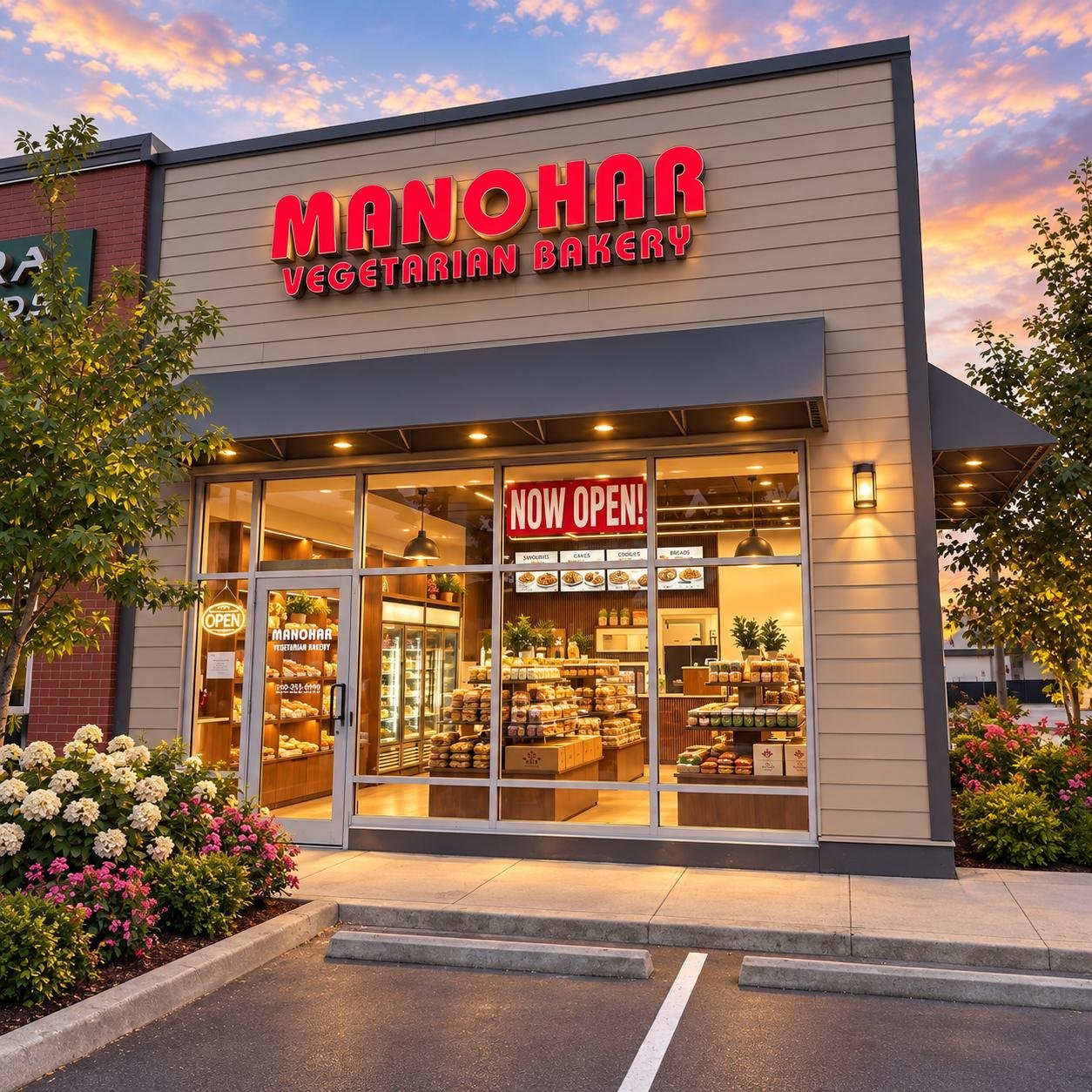 Manohar Vegetarian Bakery storefront