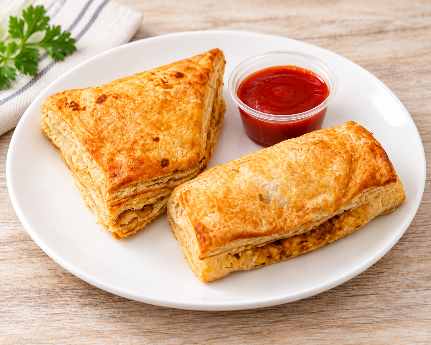 Fresh vegetarian patties